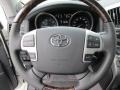 2015 Toyota Land Cruiser Black Interior Steering Wheel Photo