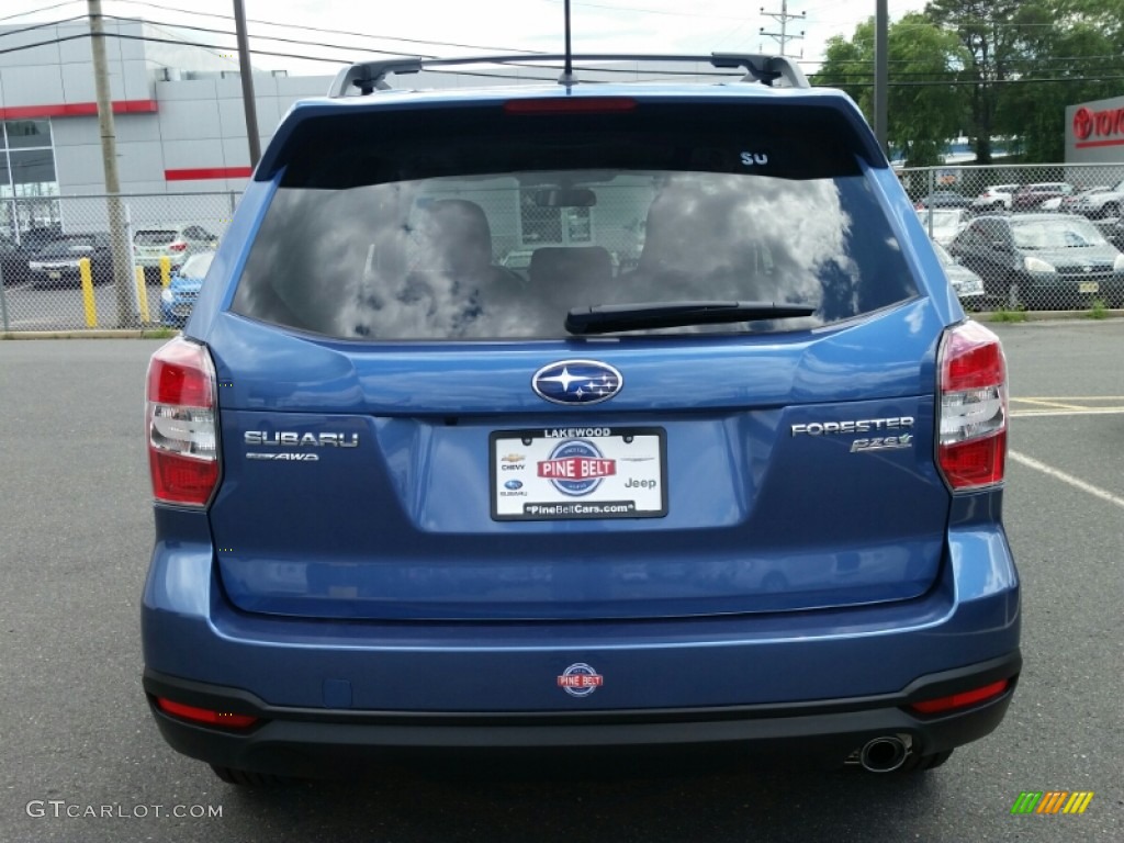 2015 Forester 2.5i Limited - Quartz Blue Pearl / Gray photo #5