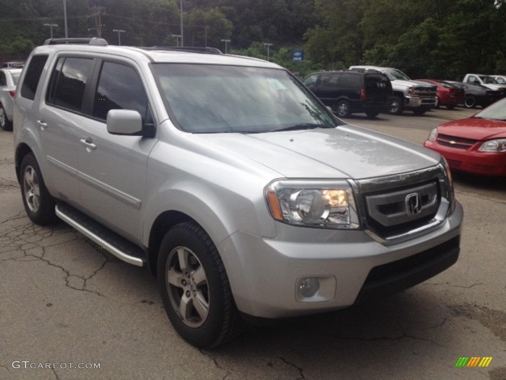 Billet Silver Metallic 2009 Honda Pilot EX-L 4WD Exterior Photo #105171373
