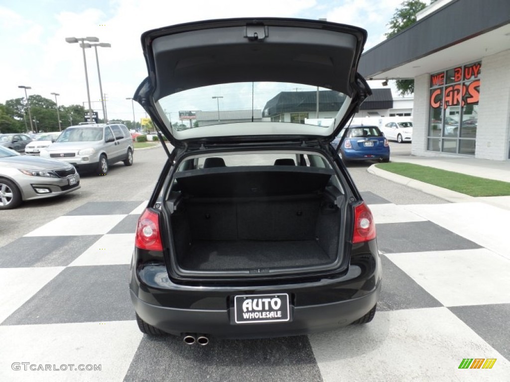 2009 Rabbit 2 Door - Black / Anthracite photo #5