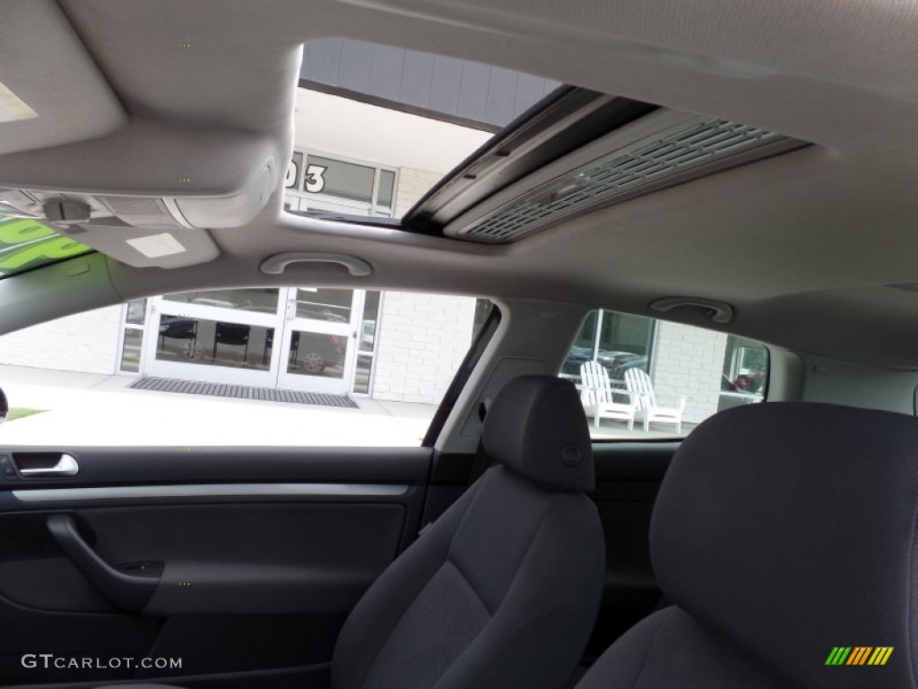 2009 Rabbit 2 Door - Black / Anthracite photo #11