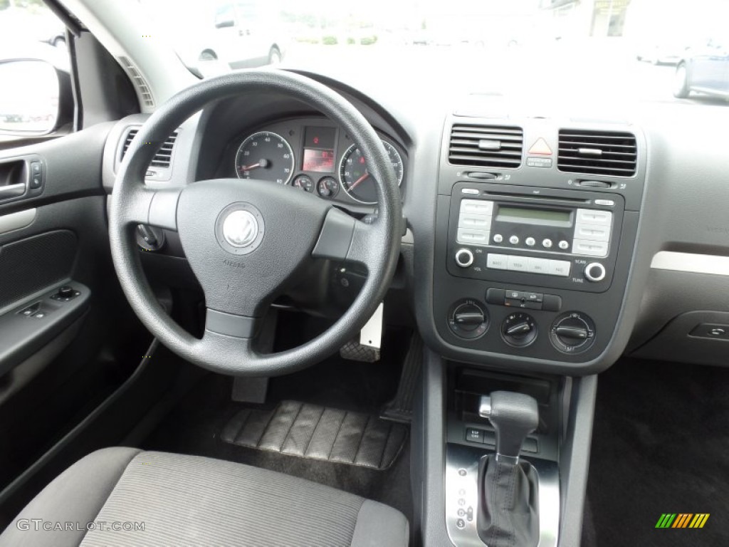 2009 Rabbit 2 Door - Black / Anthracite photo #15