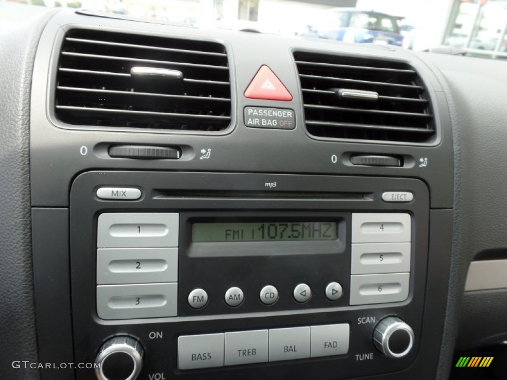 2009 Rabbit 2 Door - Black / Anthracite photo #17