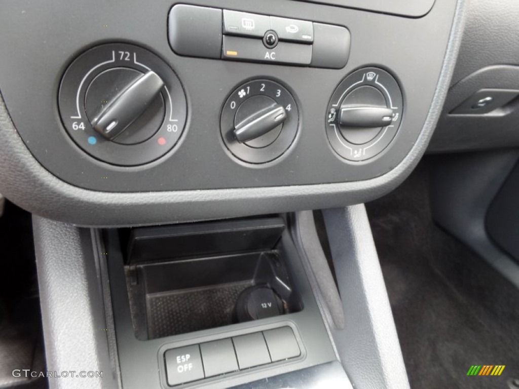 2009 Rabbit 2 Door - Black / Anthracite photo #18