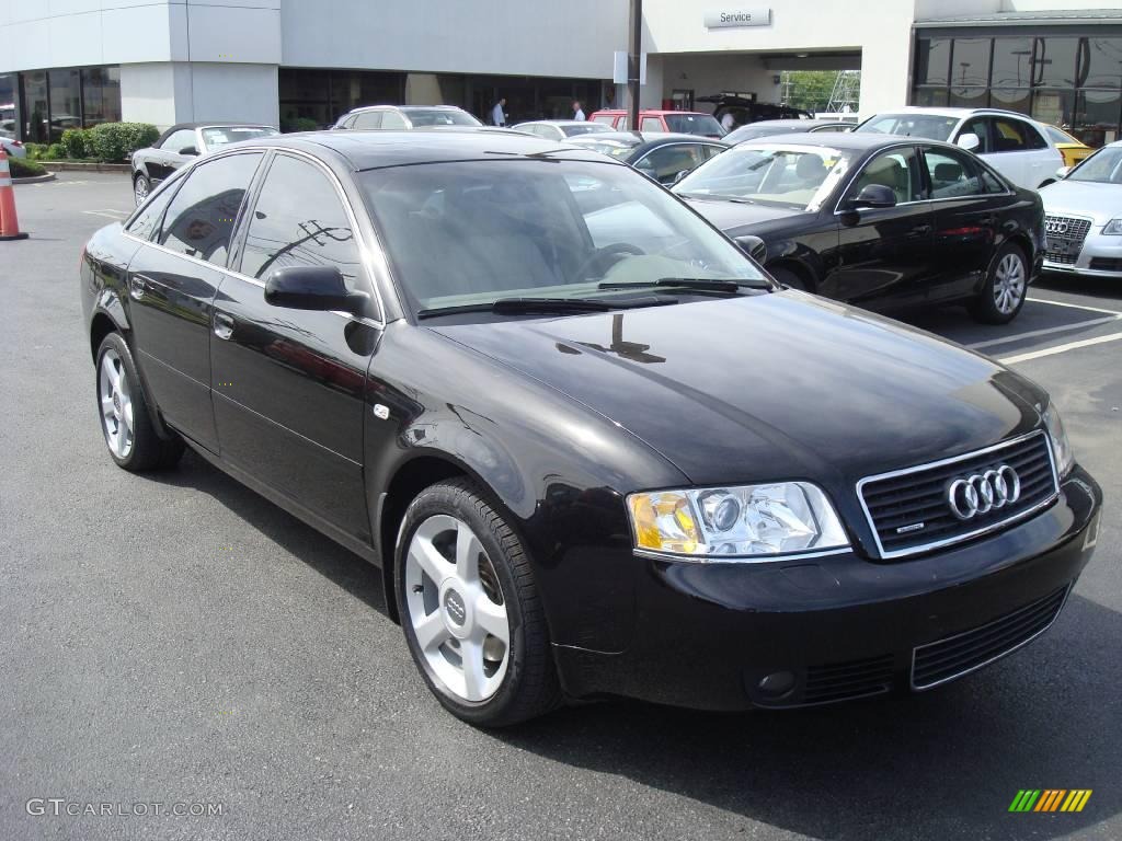 2004 A6 3.0 quattro Sedan - Brilliant Black / Beige photo #4