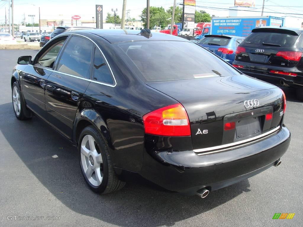 2004 A6 3.0 quattro Sedan - Brilliant Black / Beige photo #8