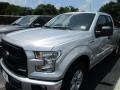 2015 Ingot Silver Metallic Ford F150 XL SuperCab  photo #2