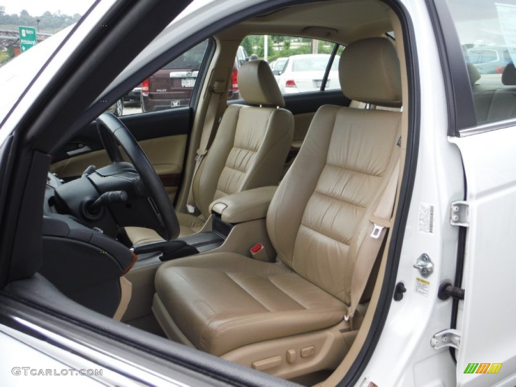 2011 Accord EX-L V6 Sedan - White Orchid Pearl / Ivory photo #9