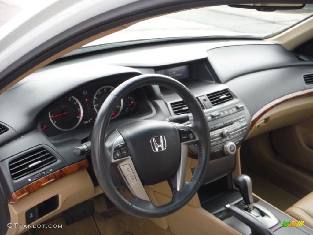 2011 Accord EX-L V6 Sedan - White Orchid Pearl / Ivory photo #12