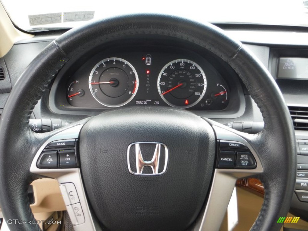 2011 Accord EX-L V6 Sedan - White Orchid Pearl / Ivory photo #16