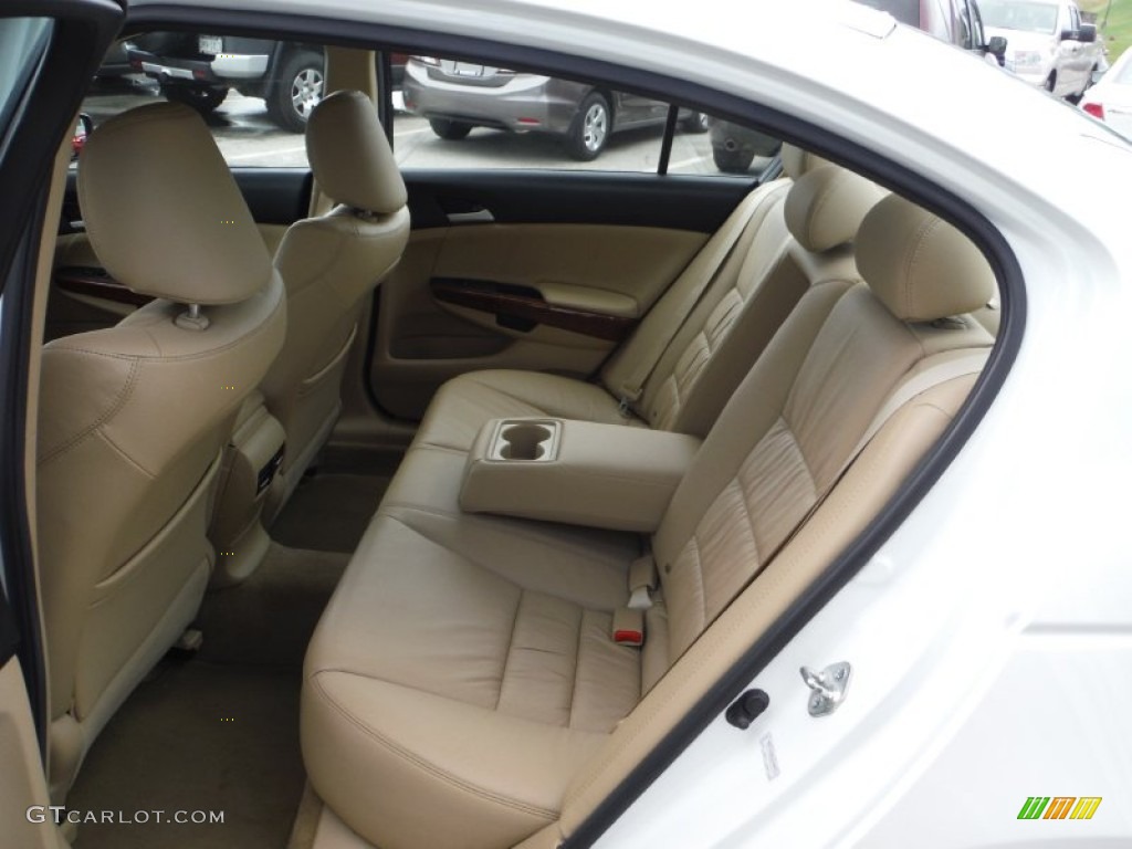 2011 Accord EX-L V6 Sedan - White Orchid Pearl / Ivory photo #17