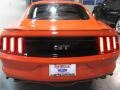 2015 Competition Orange Ford Mustang GT Premium Coupe  photo #5