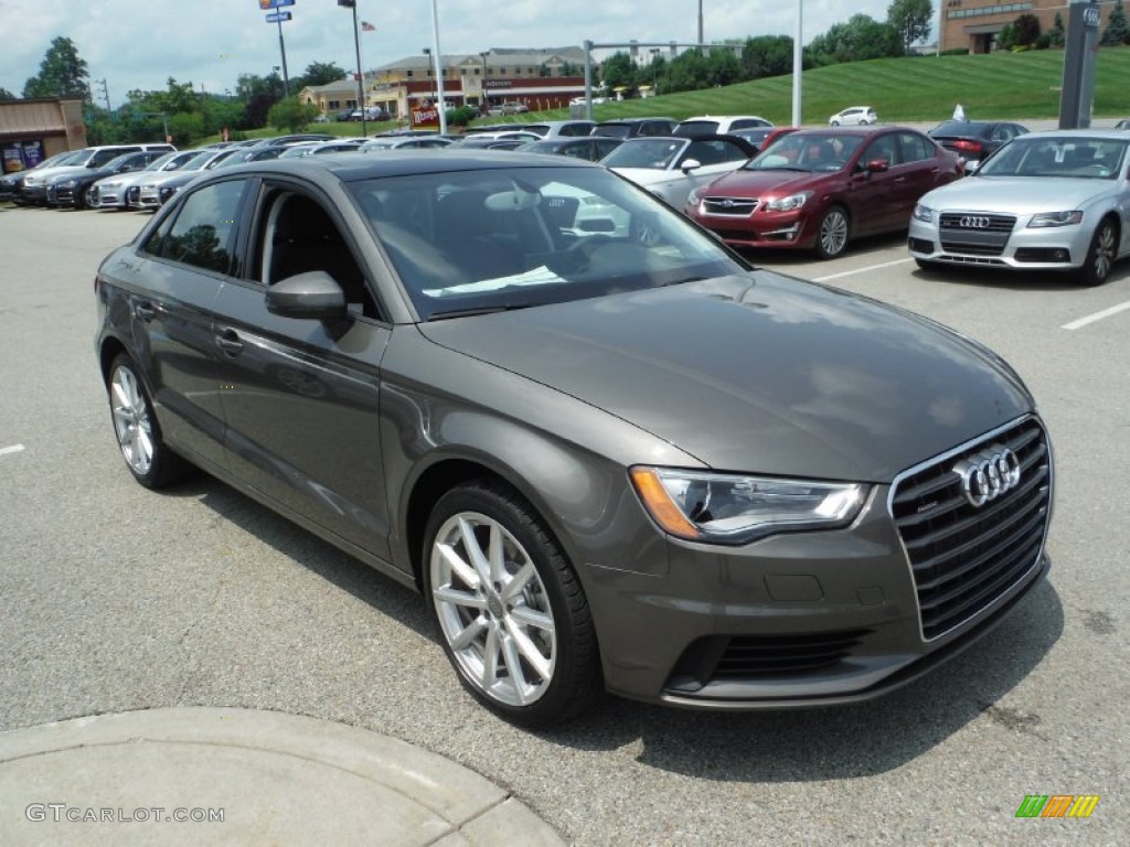Dakota Gray Metallic 2015 Audi A3 2.0 Premium quattro Exterior Photo #105179096