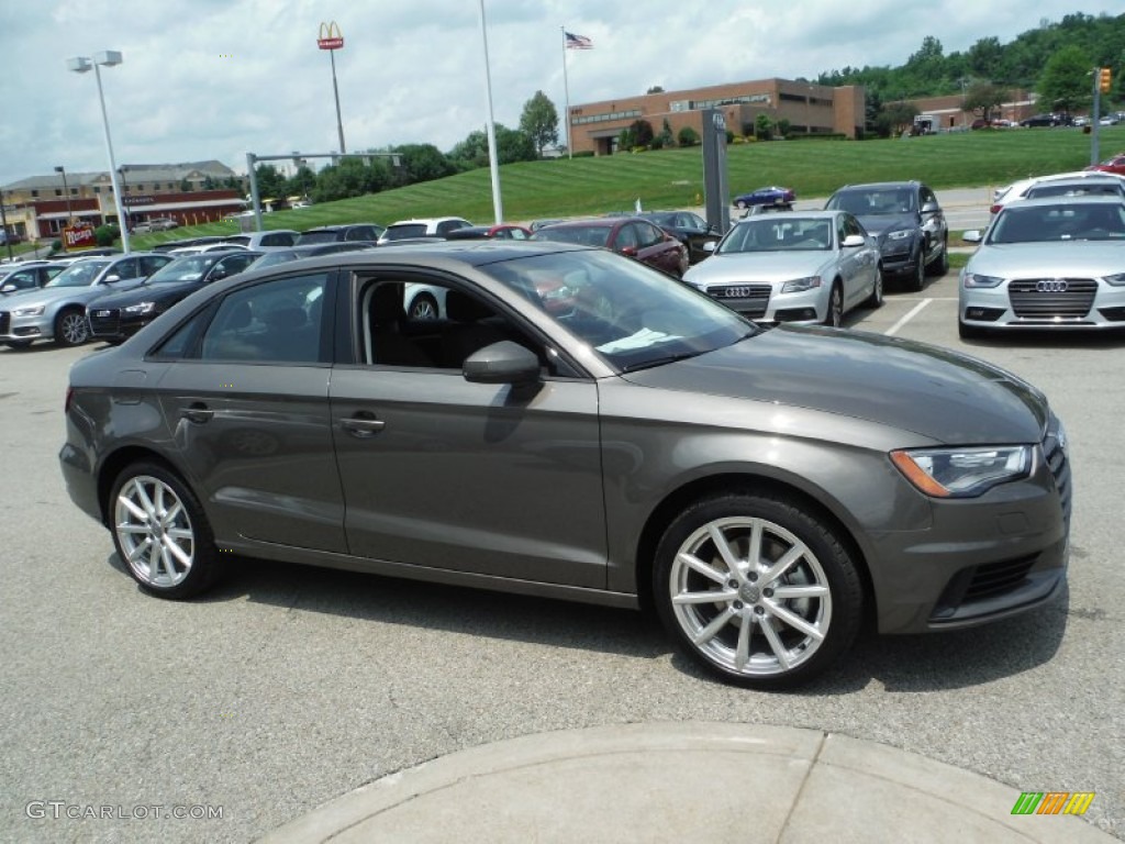 Dakota Gray Metallic 2015 Audi A3 2.0 Premium quattro Exterior Photo #105179120
