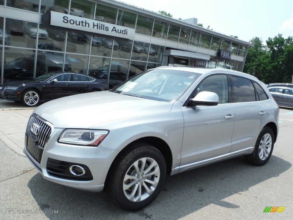 2015 Q5 2.0 TFSI Premium Plus quattro - Florett Silver Metallic / Black photo #1