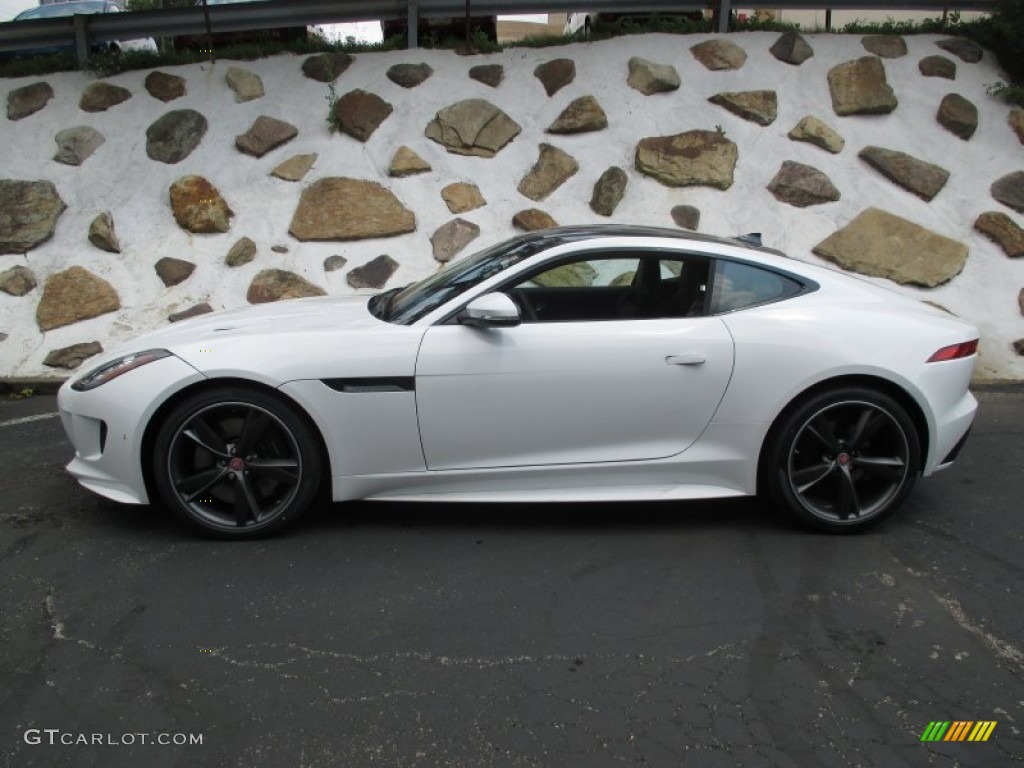 Polaris White 2016 Jaguar F-TYPE S AWD Coupe Exterior Photo #105181847