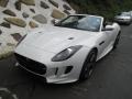 Polaris White 2016 Jaguar F-TYPE S AWD Convertible Exterior