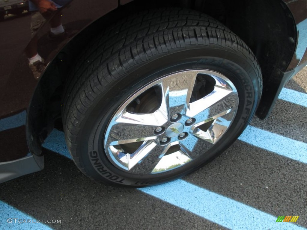 2011 Equinox LTZ AWD - Espresso Brown Metallic / Brownstone/Jet Black photo #3