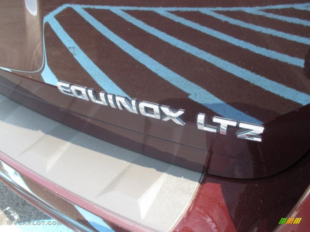2011 Equinox LTZ AWD - Espresso Brown Metallic / Brownstone/Jet Black photo #8