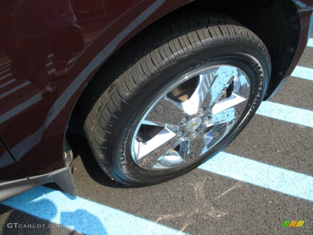 2011 Equinox LTZ AWD - Espresso Brown Metallic / Brownstone/Jet Black photo #11