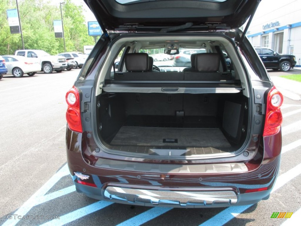 2011 Equinox LTZ AWD - Espresso Brown Metallic / Brownstone/Jet Black photo #16