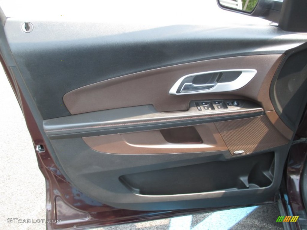 2011 Equinox LTZ AWD - Espresso Brown Metallic / Brownstone/Jet Black photo #19