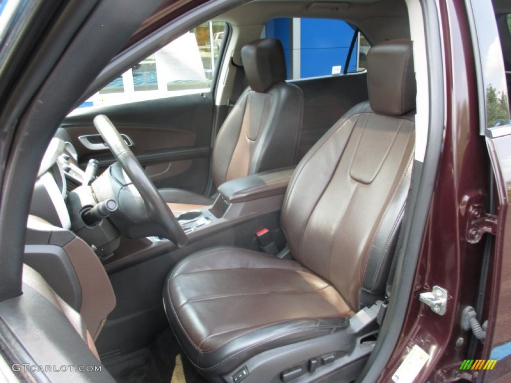 2011 Equinox LTZ AWD - Espresso Brown Metallic / Brownstone/Jet Black photo #21