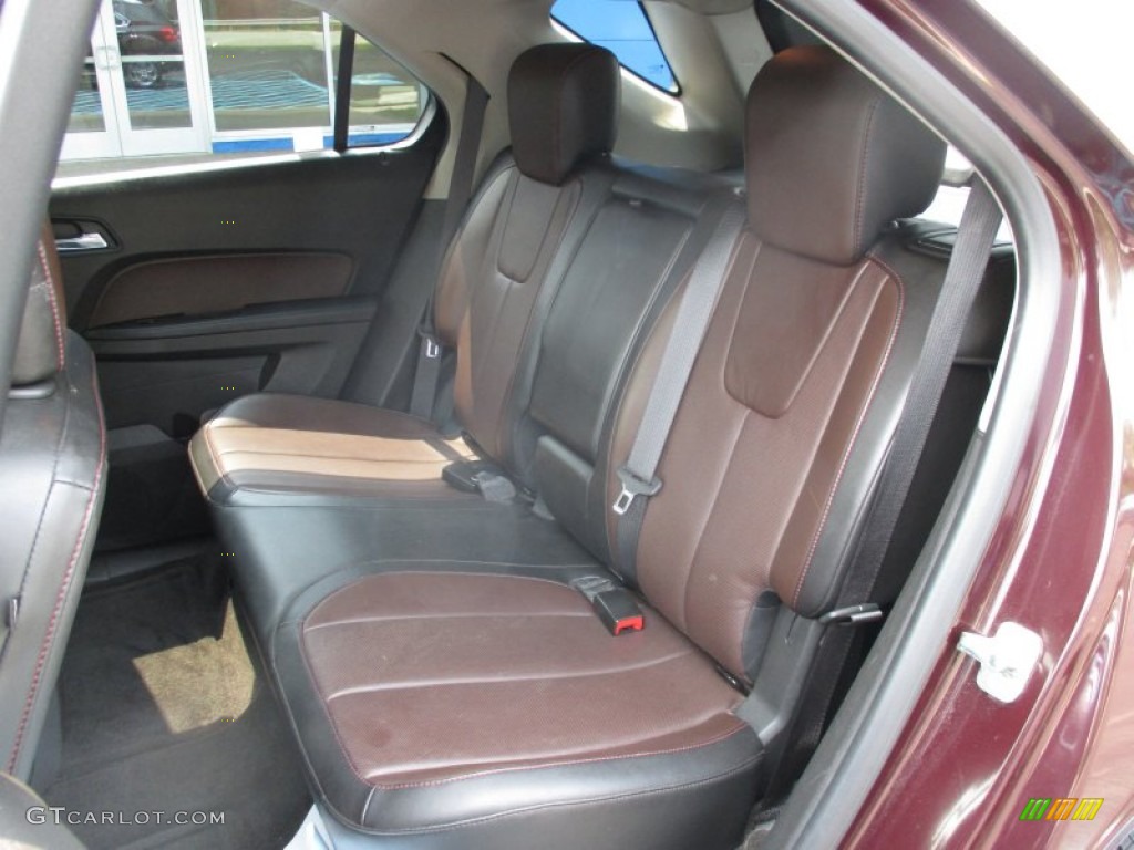 2011 Equinox LTZ AWD - Espresso Brown Metallic / Brownstone/Jet Black photo #22