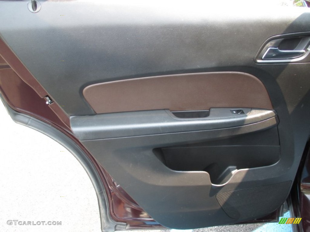 2011 Equinox LTZ AWD - Espresso Brown Metallic / Brownstone/Jet Black photo #23