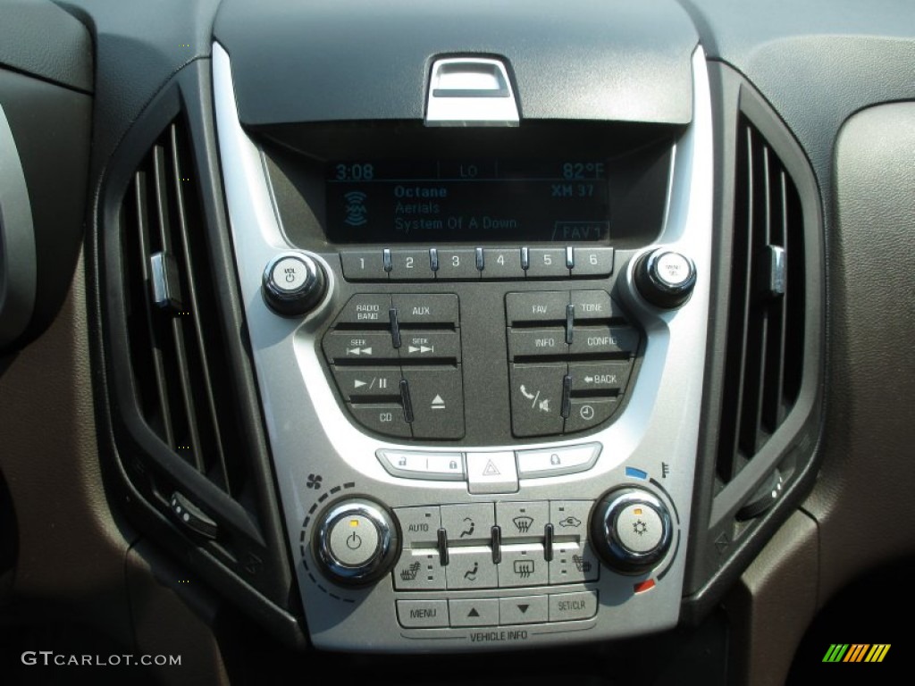 2011 Equinox LTZ AWD - Espresso Brown Metallic / Brownstone/Jet Black photo #28