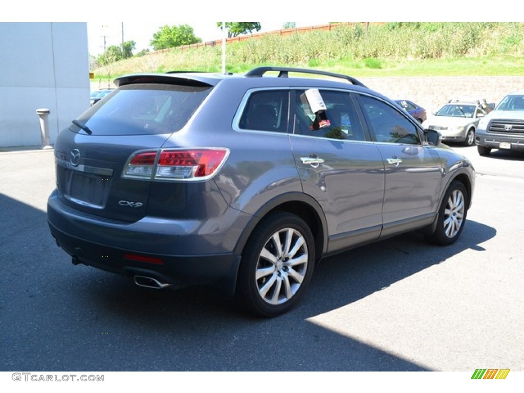 2007 CX-9 Grand Touring AWD - Galaxy Gray Mica / Black photo #2