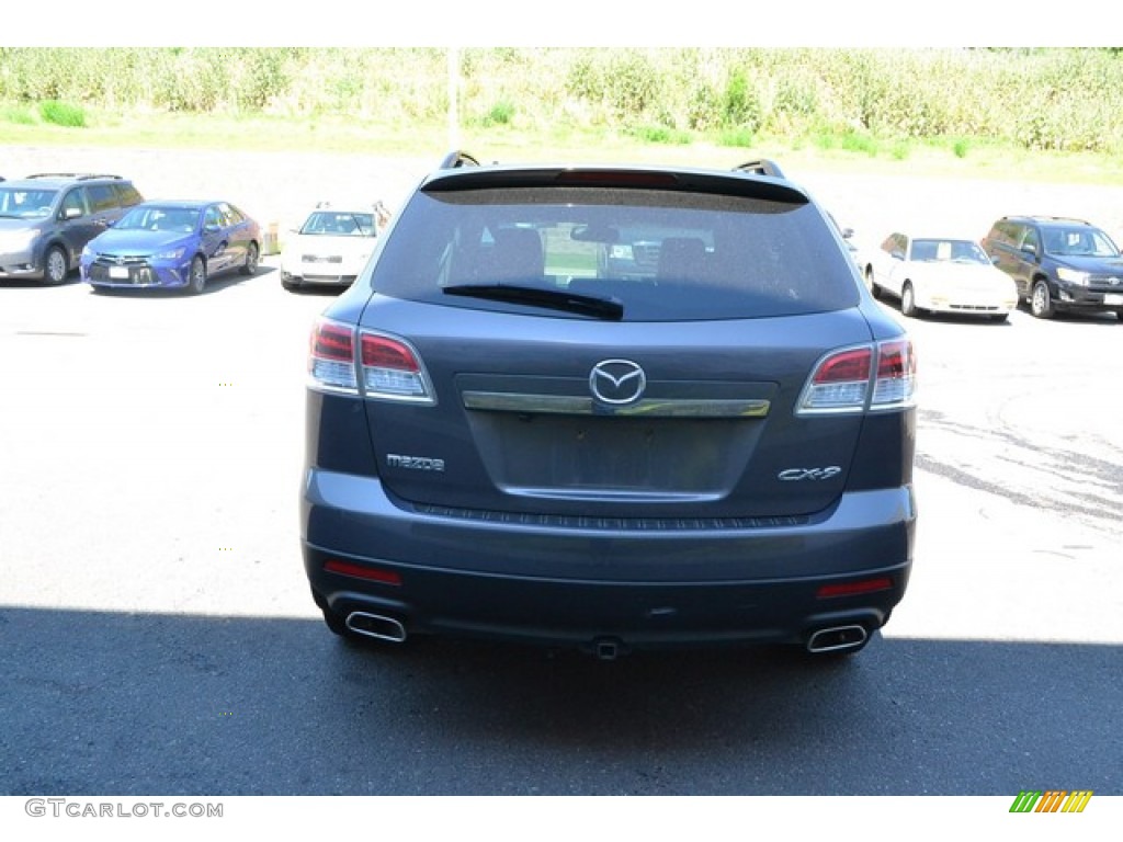 2007 CX-9 Grand Touring AWD - Galaxy Gray Mica / Black photo #3