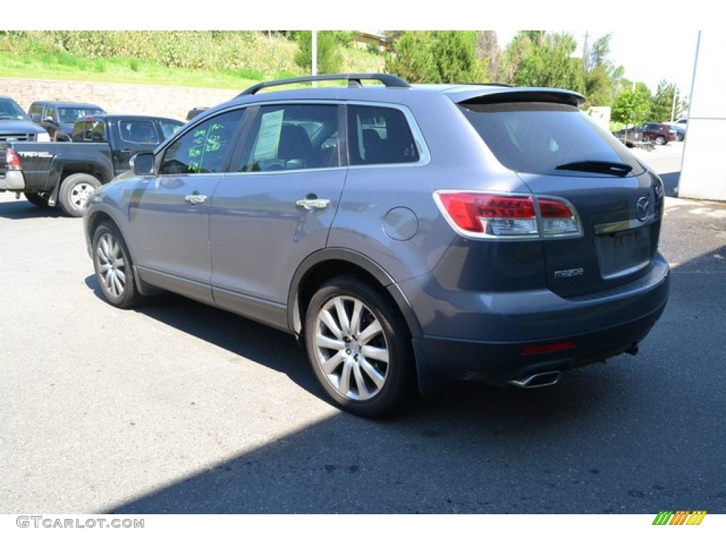2007 CX-9 Grand Touring AWD - Galaxy Gray Mica / Black photo #4