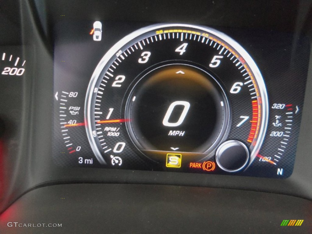 2015 Chevrolet Corvette Stingray Coupe Gauges Photo #105184568