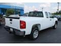2007 Summit White Chevrolet Silverado 1500 Classic Work Truck Extended Cab  photo #3