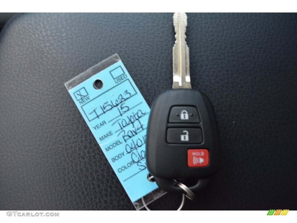 2015 RAV4 LE - Classic Silver Metallic / Ash photo #20