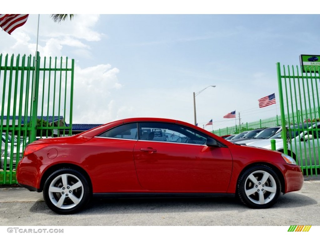 2007 G6 GT Convertible - Crimson Red / Light Taupe photo #7