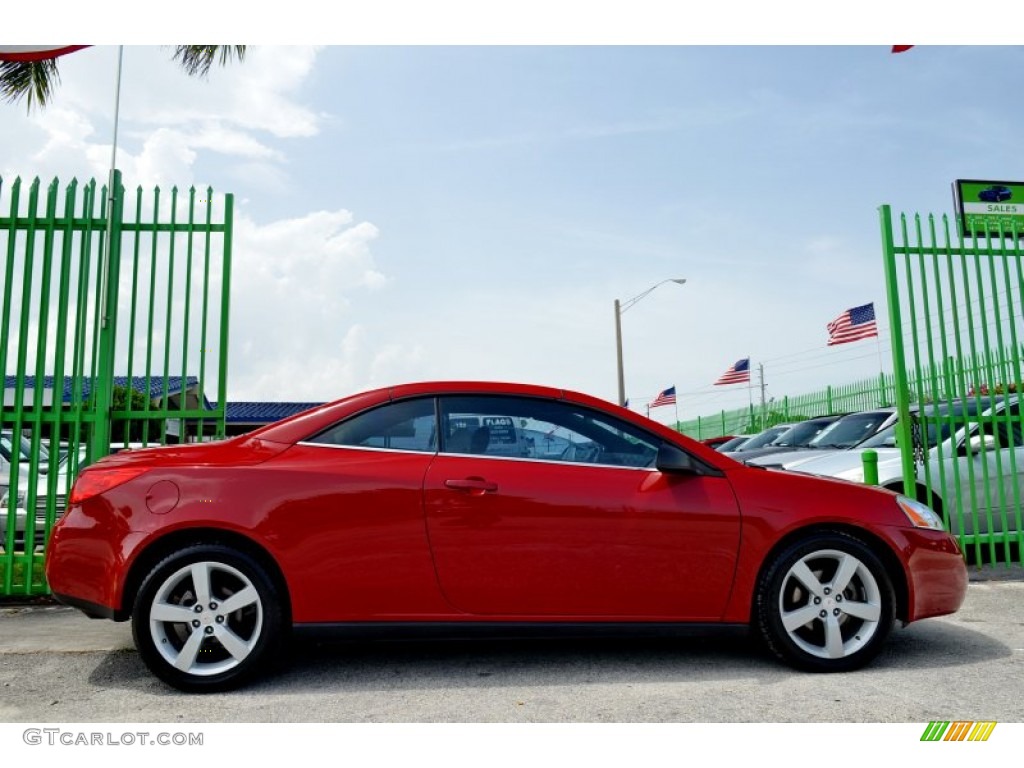 2007 G6 GT Convertible - Crimson Red / Light Taupe photo #8