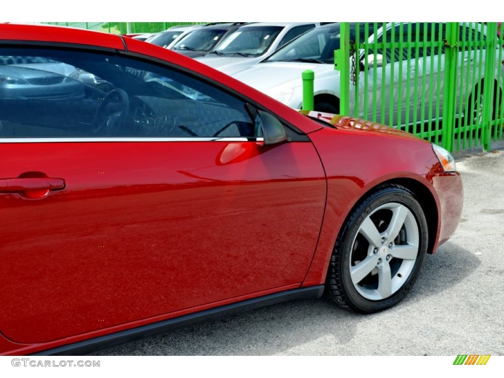 2007 G6 GT Convertible - Crimson Red / Light Taupe photo #9