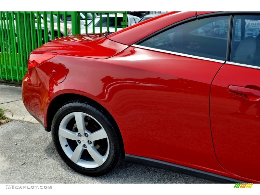 2007 G6 GT Convertible - Crimson Red / Light Taupe photo #10
