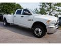 2015 Bright White Ram 3500 Tradesman Crew Cab 4x4 Dual Rear Wheel  photo #4