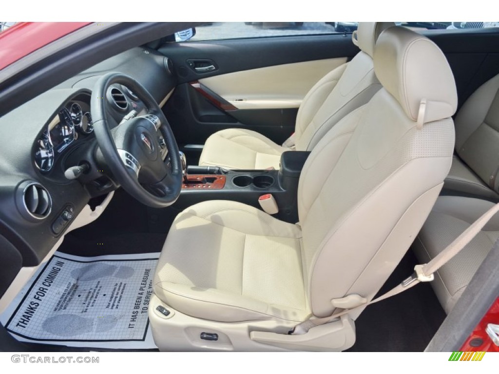 2007 Pontiac G6 GT Convertible Front Seat Photo #105192716