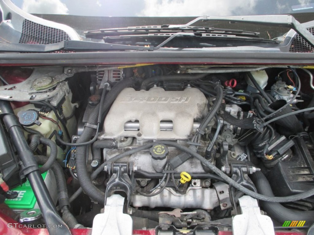 1999 Oldsmobile Silhouette GL 3.4 Liter OHV 12-Valve V6 Engine Photo #105192746