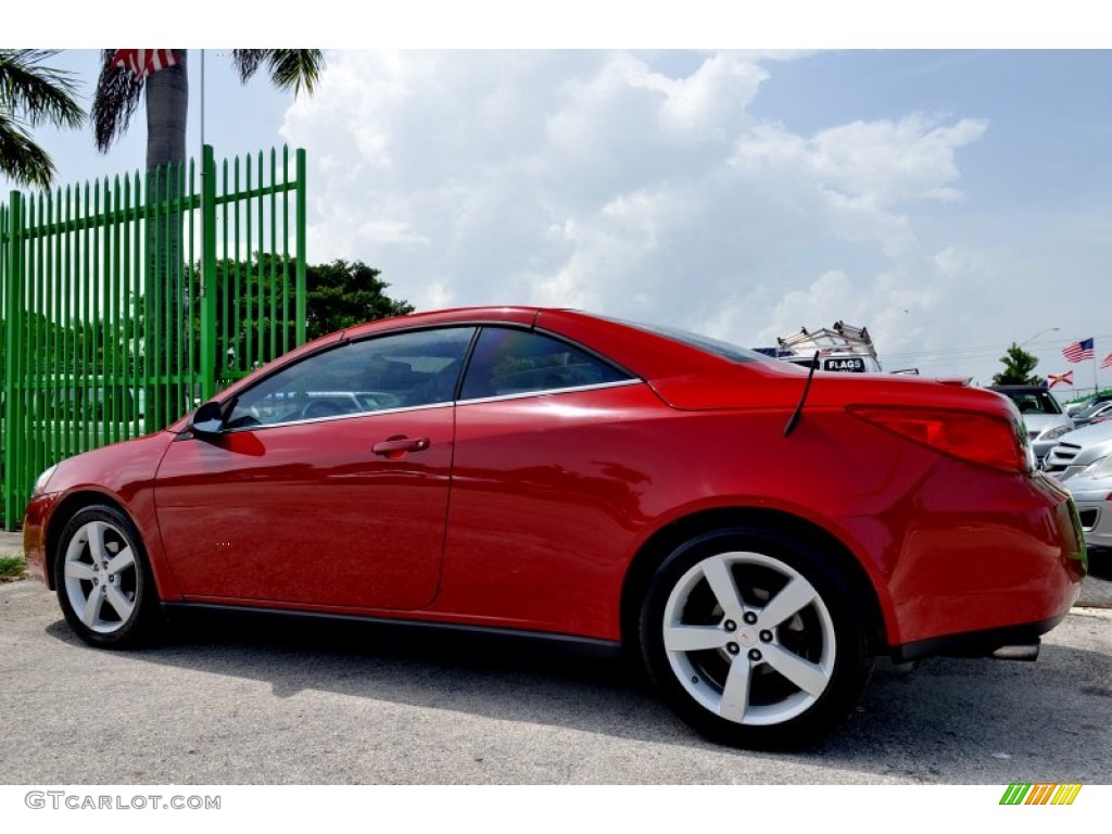 2007 G6 GT Convertible - Crimson Red / Light Taupe photo #49