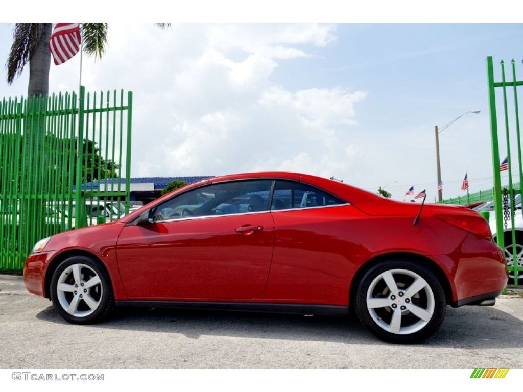2007 G6 GT Convertible - Crimson Red / Light Taupe photo #50