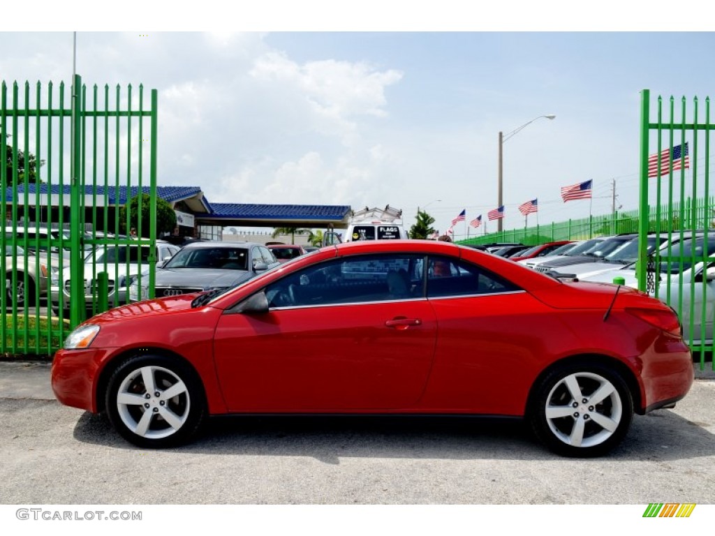 2007 G6 GT Convertible - Crimson Red / Light Taupe photo #51