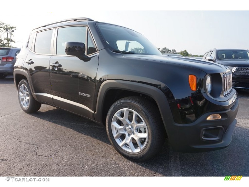 Black 2015 Jeep Renegade Sport Exterior Photo #105194081