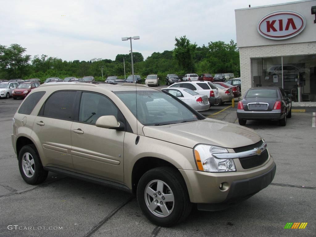 2006 Equinox LT - Sandstone Metallic / Light Cashmere photo #1