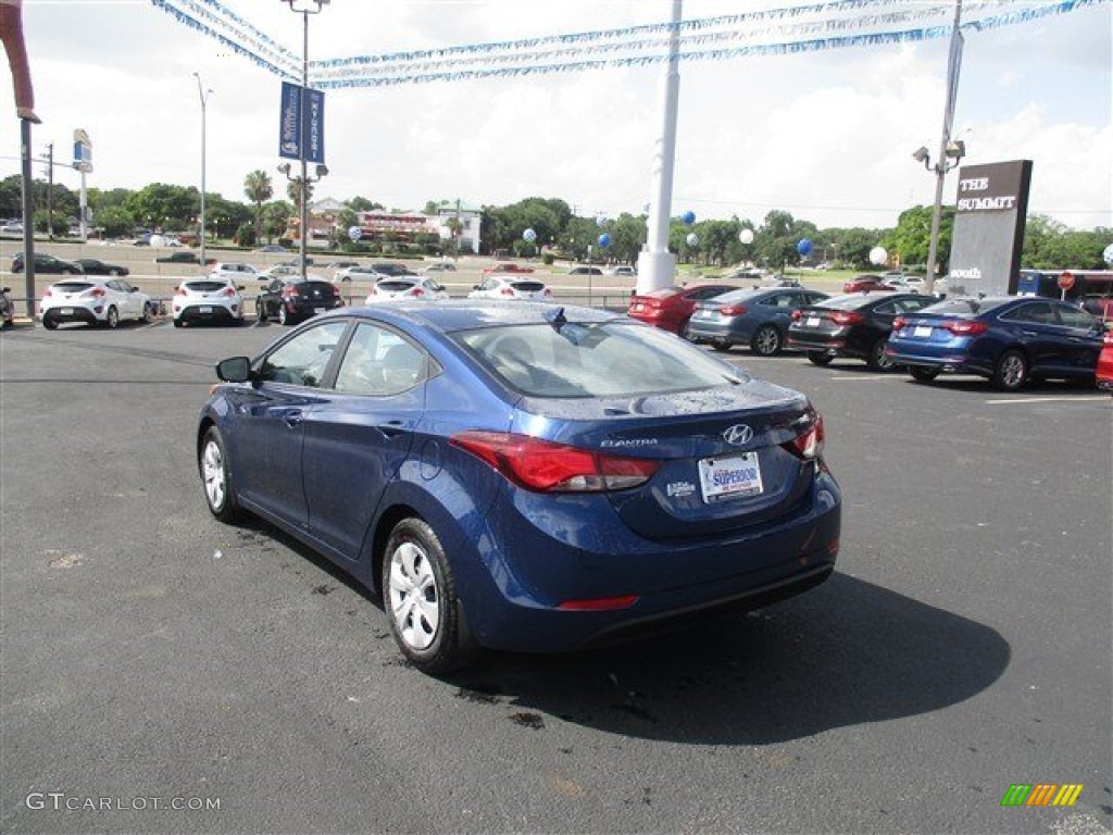 2016 Elantra SE - Blue / Beige photo #6