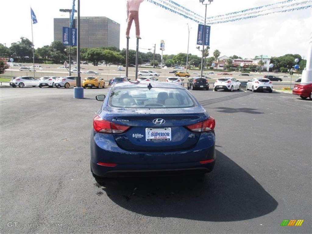 2016 Elantra SE - Blue / Beige photo #7